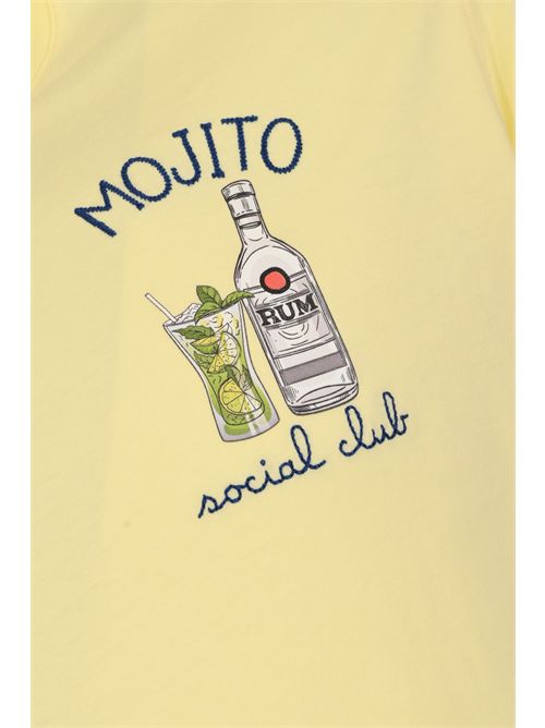 T-shirt Portofino in cotone con ricamo Mojito Social Club Mc2 Saint Barth | POT000107970L